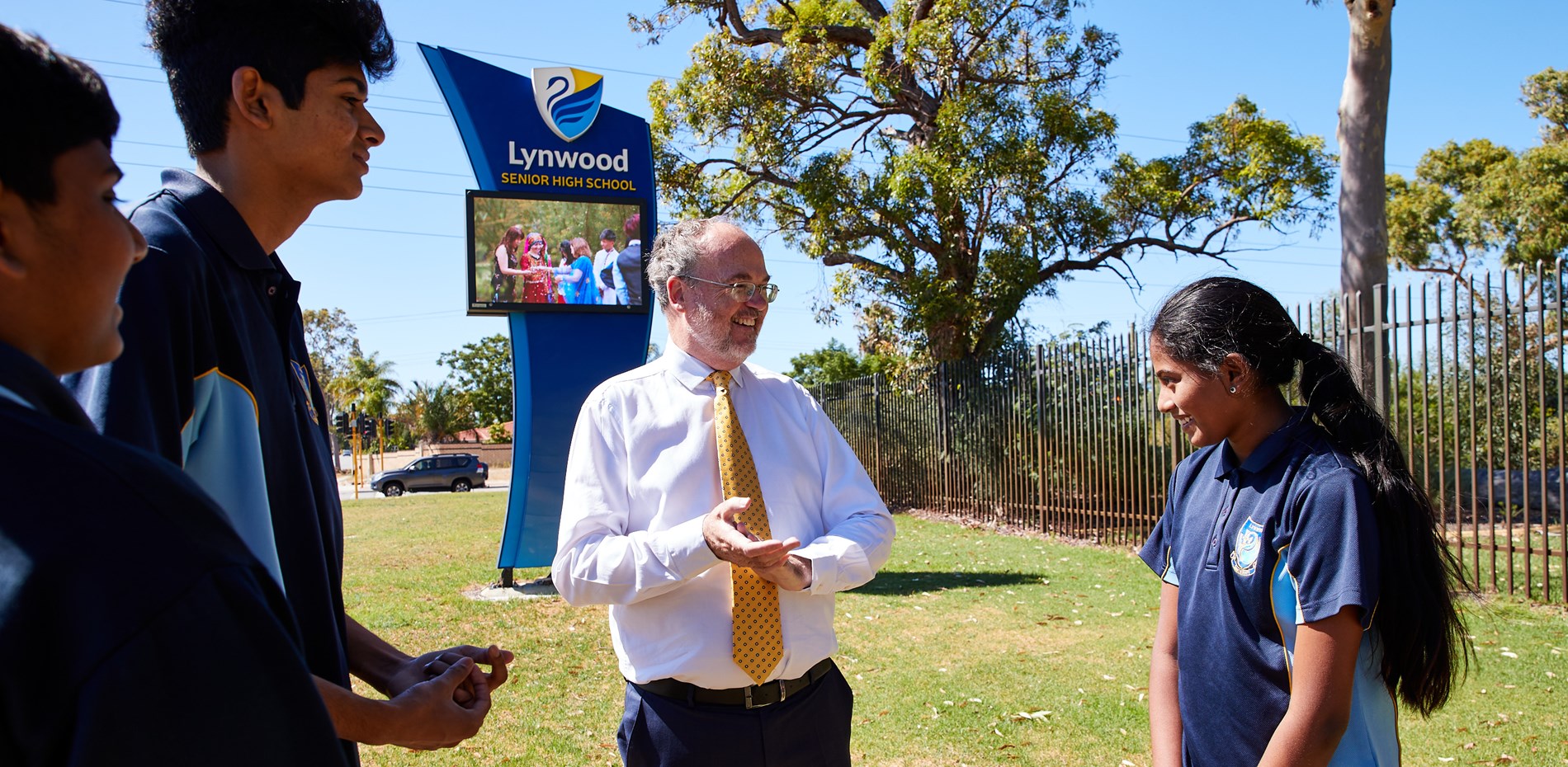 Bill Johnston and Mark McGowan are delivering $18.3 million to upgrade Lynwood Senior High School Main Image